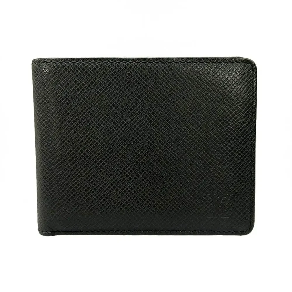 Louis Vuitton Portovier 9 cult credit Taiga Bill Holder M30472